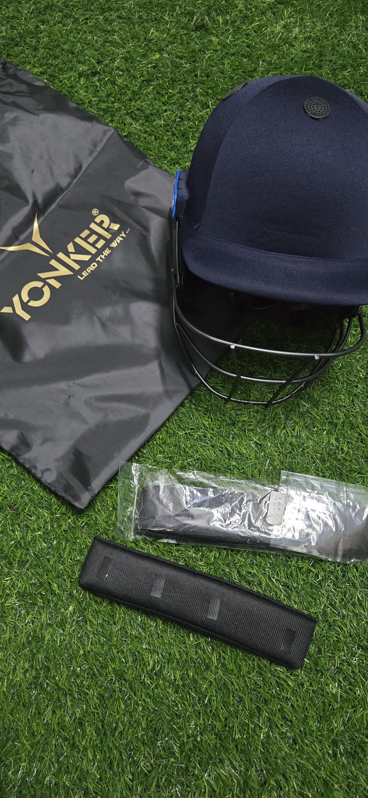 Yonker Cricket Helmet with Accessories